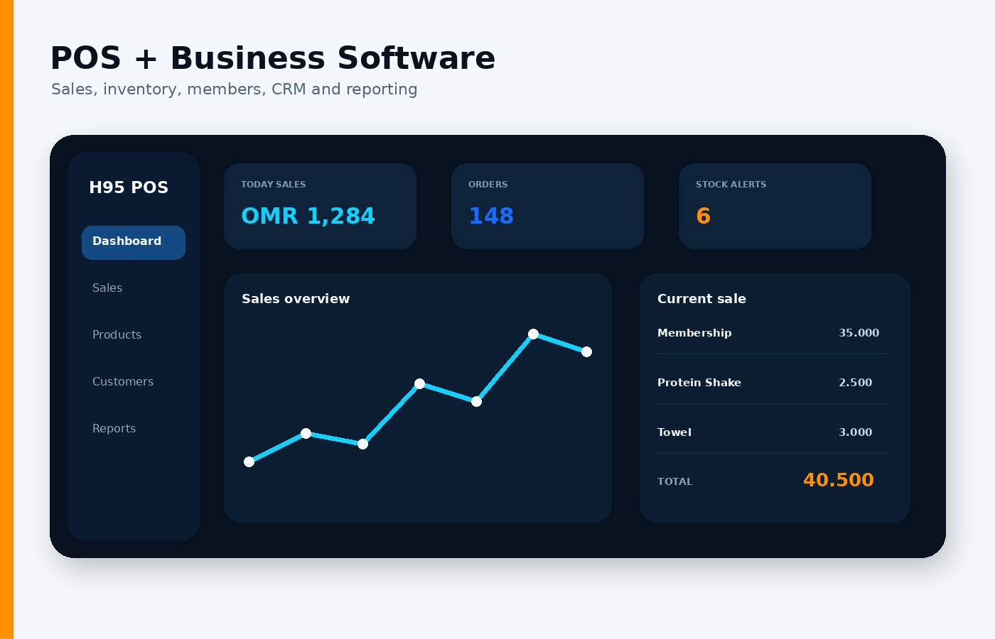 Gym Management Software in Oman - H95 SYSTEMS Oman