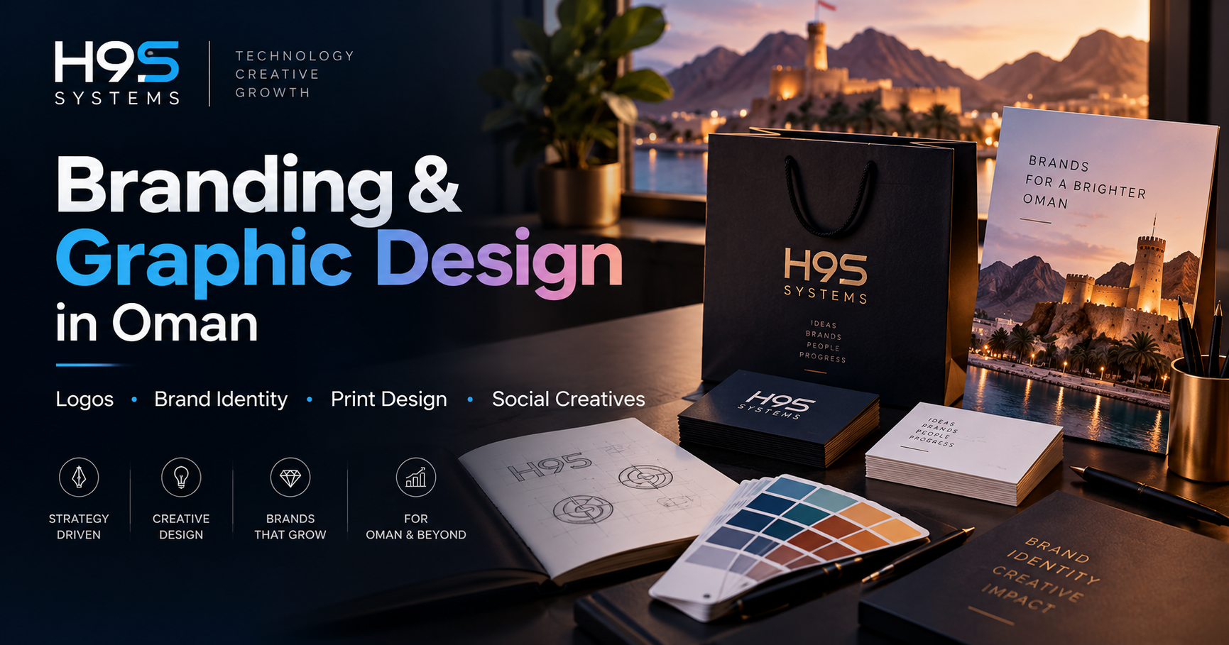 Branding & Graphic Design in Muscat, Oman example