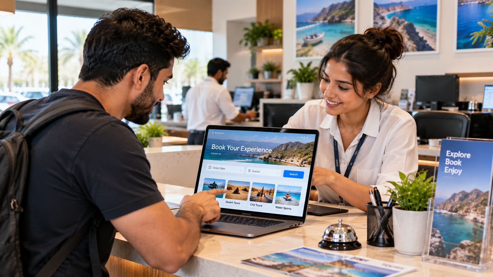 Booking system sample