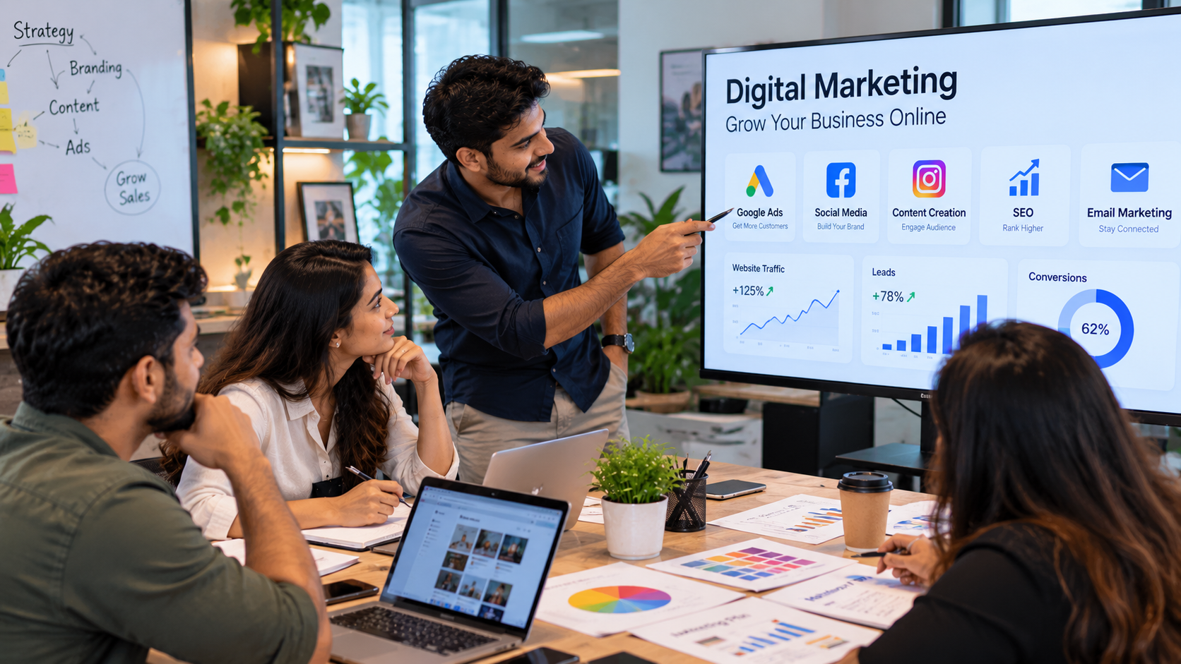 Digital marketing campaign sample